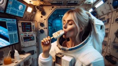 ماذا يأكل رواد الفضاء في رحلاتهم الطويلة؟ | تكنولوجيا وسيارات
